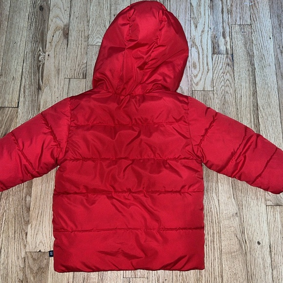 GAP Toddler ColdControl Max Puffer Parka (Red) - Picture 9 of 14